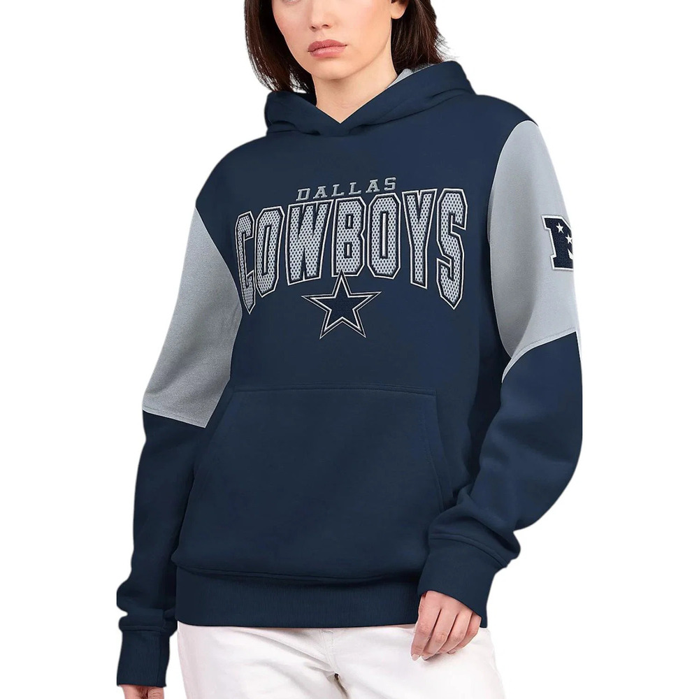 NFL Officially Licensed Dallas Embroidered Pullover Hoodie Cowboys - Regular